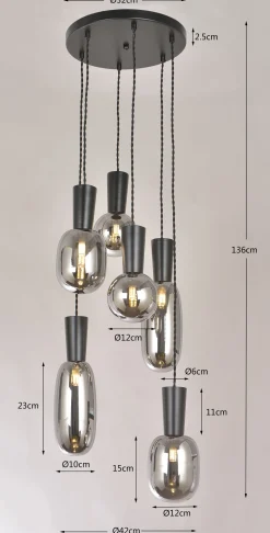 Lampa wisząca Romeo Ø42cm