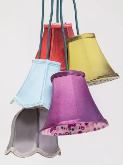 Lampa wisząca Saloon Flowers 5L 45x110 cm kolorowa