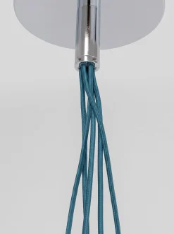 Lampa wisząca Saloon Flowers 5L 45x110 cm kolorowa