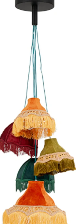 Lampa wisząca Saloon Fringes 5-lite