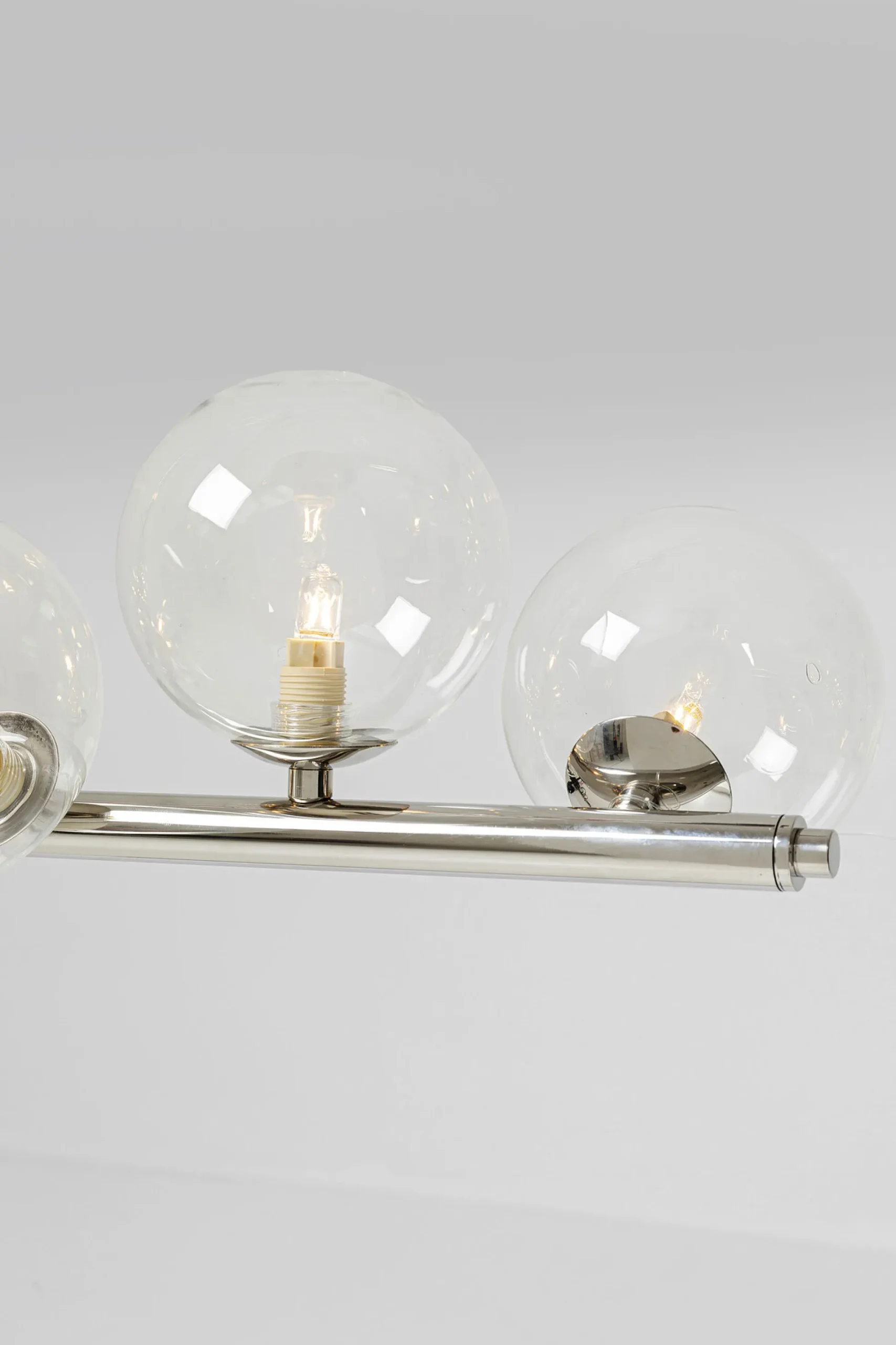 Lampa wisząca Scala Balls 155x138 cm chromowa