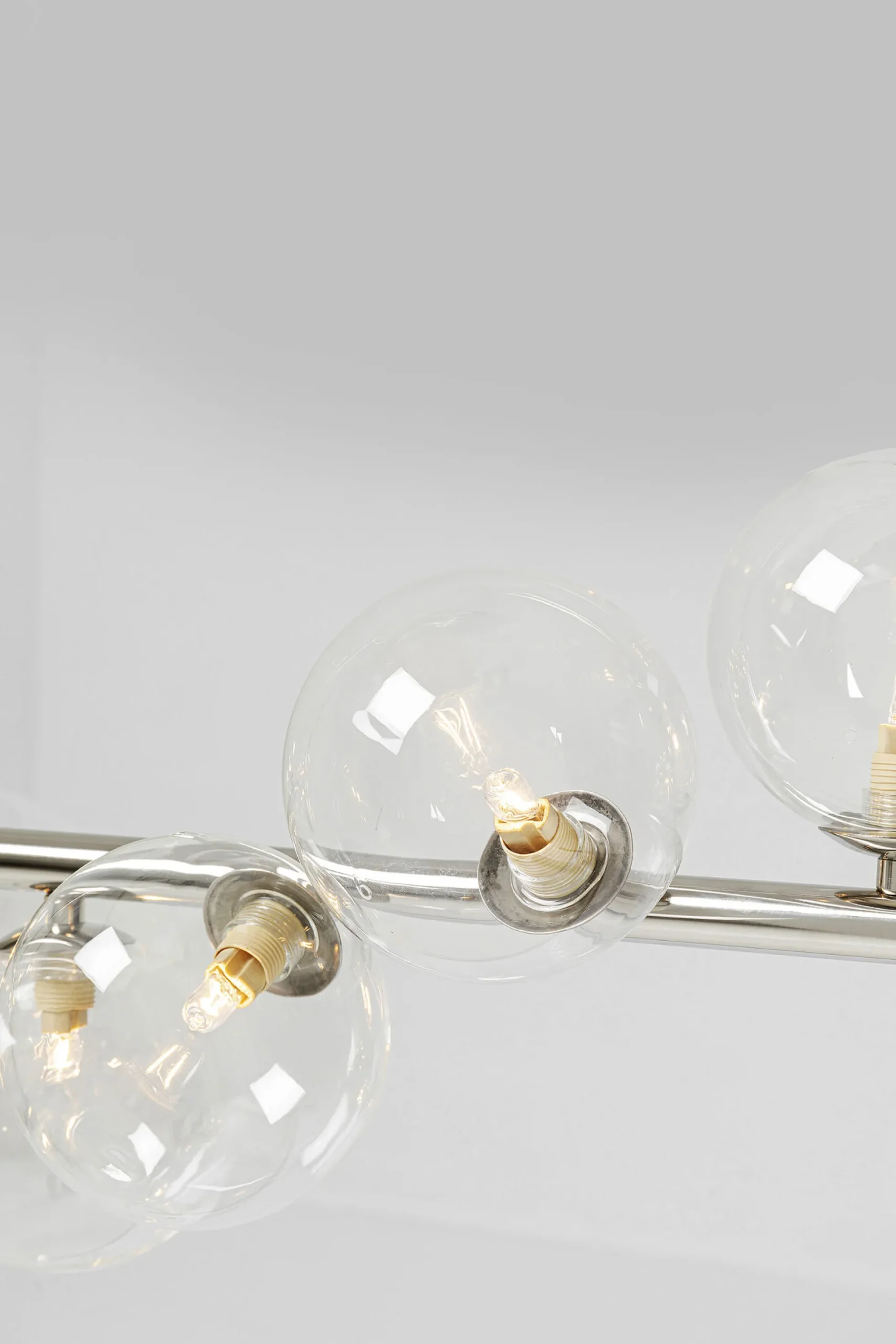Lampa wisząca Scala Balls 155x138 cm chromowa