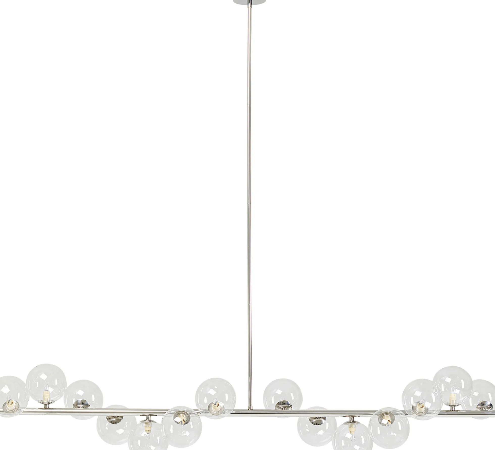Lampa wisząca Scala Balls 155x138 cm chromowa