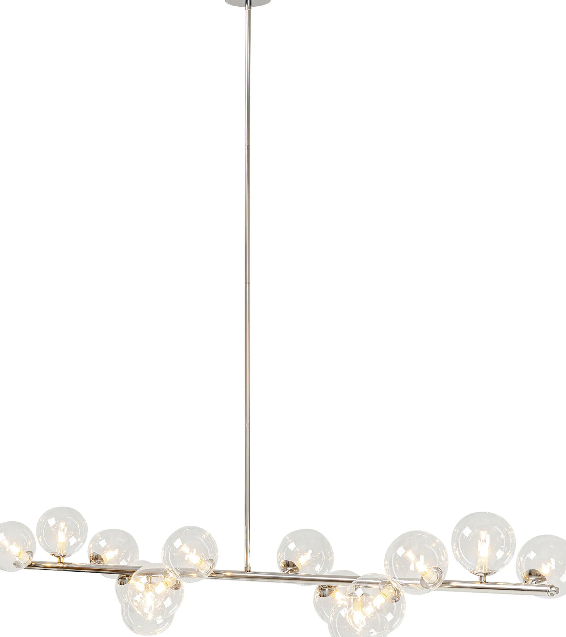 Lampa wisząca Scala Balls 155x138 cm chromowa