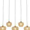 Lampa wisząca Sphere bursztynowa Five 160cm
