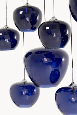 Lampa wisząca Sphere nocny niebieski 160cm