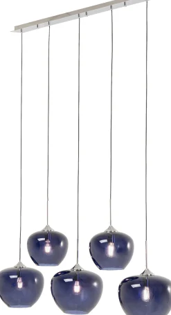 Lampa wisząca Sphere nocny niebieski Five 160cm