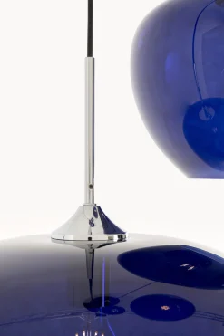 Lampa wisząca Sphere nocny niebieski Ø45cm