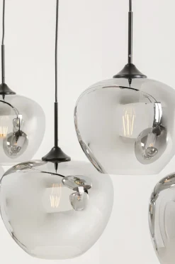 Lampa wisząca Sphere Smoke Five 160cm