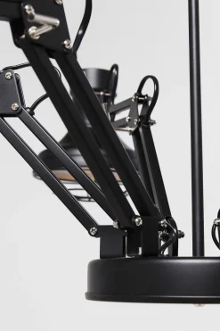 Lampa wisząca Spider Multi 6-lite 110x60 cm czarna