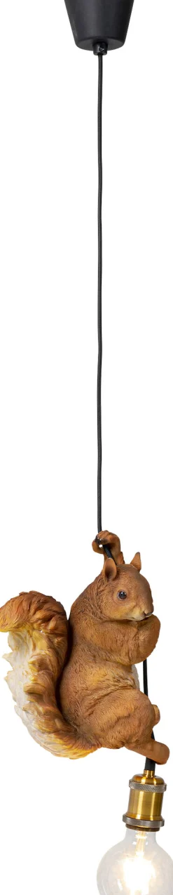 Lampa wisząca Squirrel 20x38 cm ruda