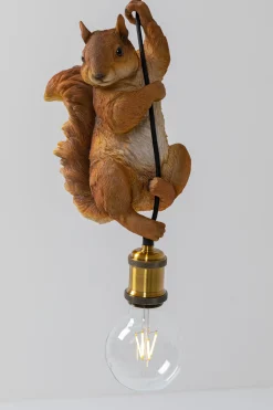Lampa wisząca Squirrel 20x38 cm ruda