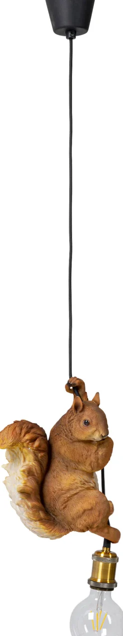 Lampa wisząca Squirrel 20x38 cm ruda