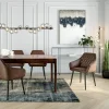 Lampa wisząca szklane klosze czarna 155x138 cm