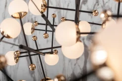 Lampa wisząca Trapez 280 cm czarna