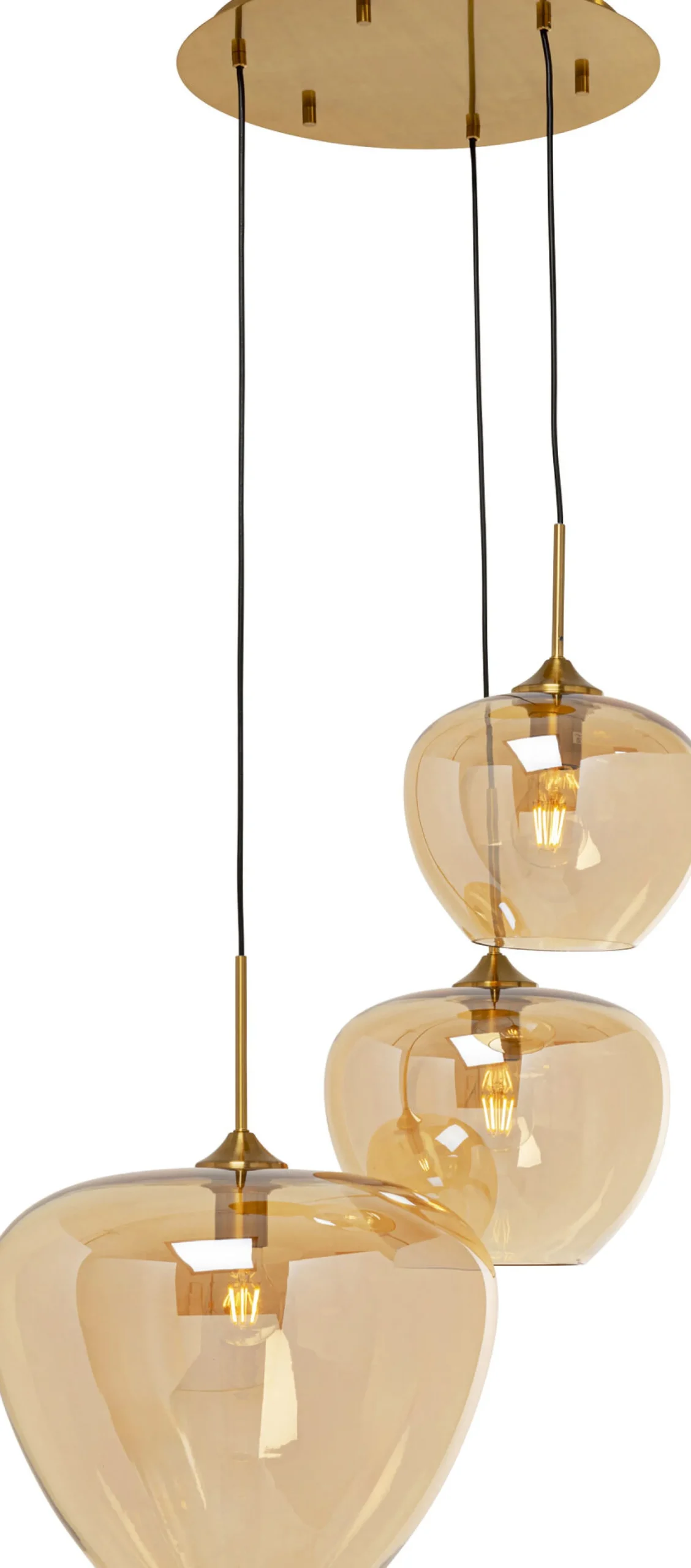 Lampa wisząca Tulip Brass Ø45cm