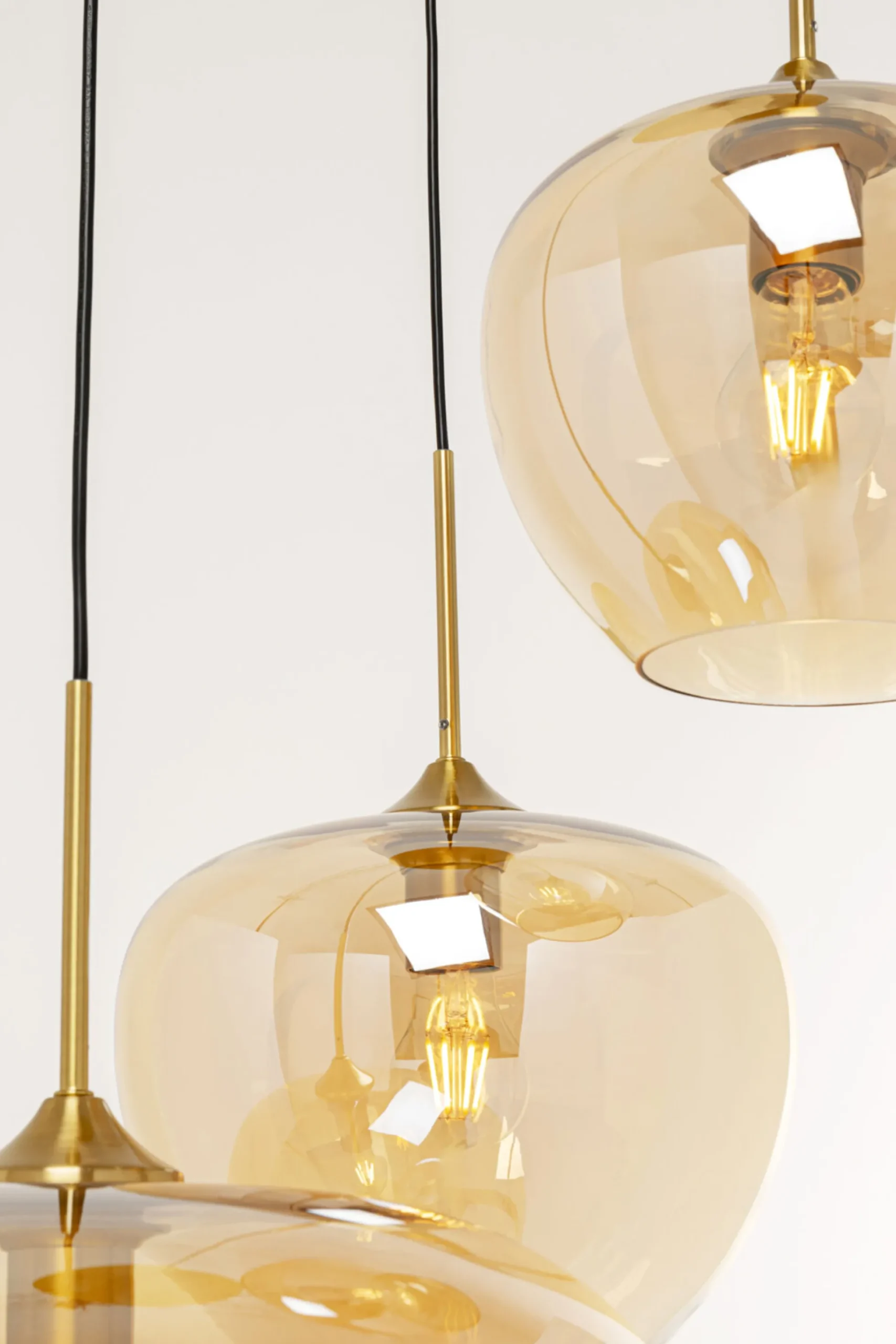 Lampa wisząca Tulip Brass Ø45cm