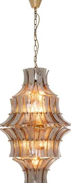 Lampa Wisząca Venezia Double Smoke Ø53cm