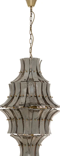 Lampa Wisząca Venezia Double Smoke Ø53cm