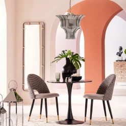 Lampa Wisząca Venezia Smoke Ø50cm