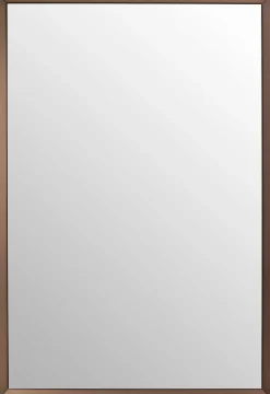Lustro ścienne Arezzo coffee 80x120cm