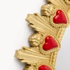 Lustro Ścienne Flaming Heart Ø81cm
