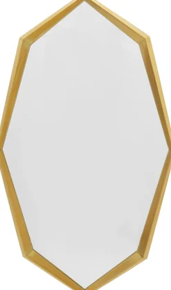 Lustro Ścienne Octagon Złote 90x150cm
