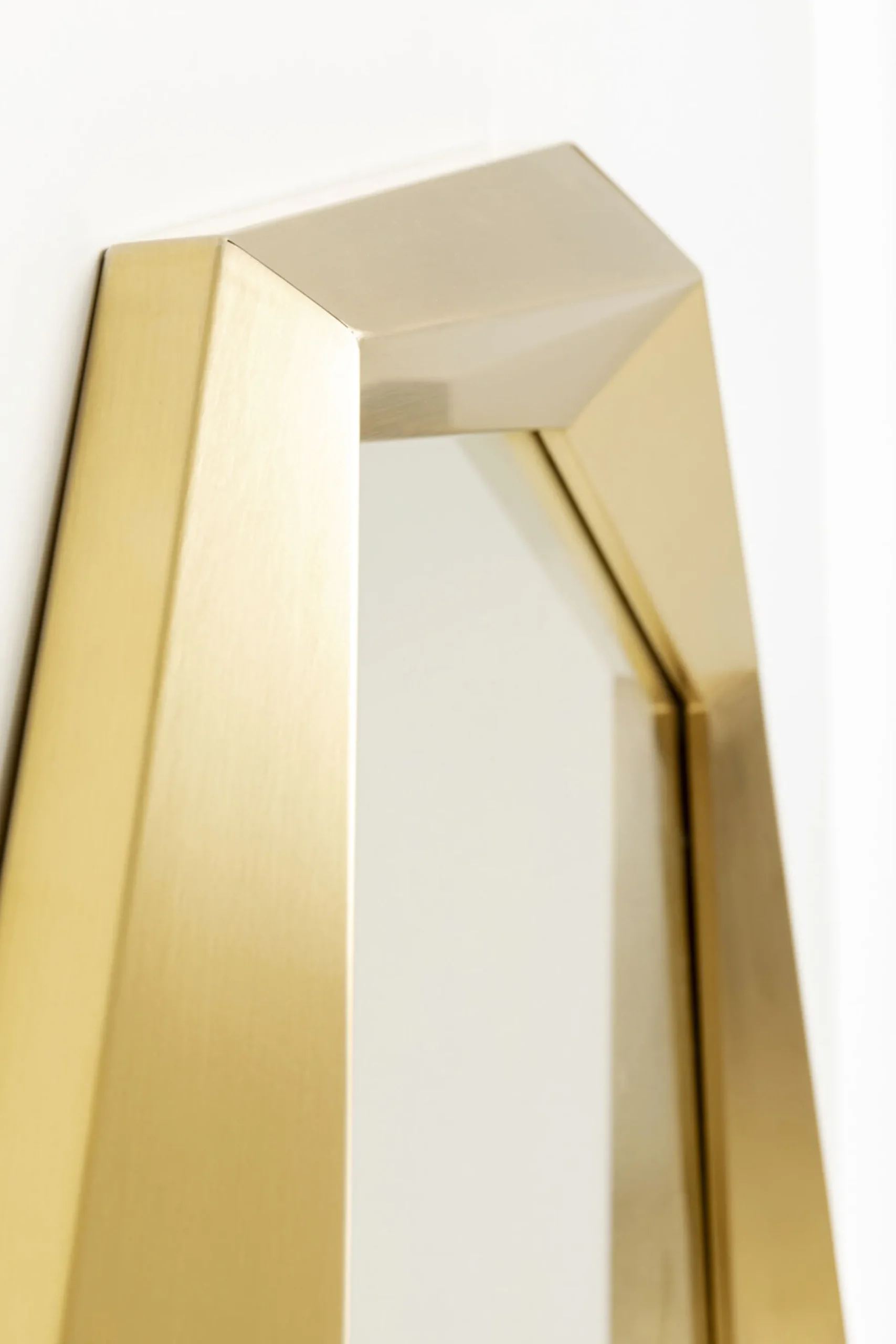 Lustro ścienne Octagon złote 80x80cm