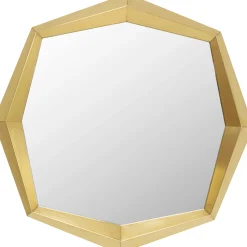 Lustro ścienne Octagon złote 80x80cm