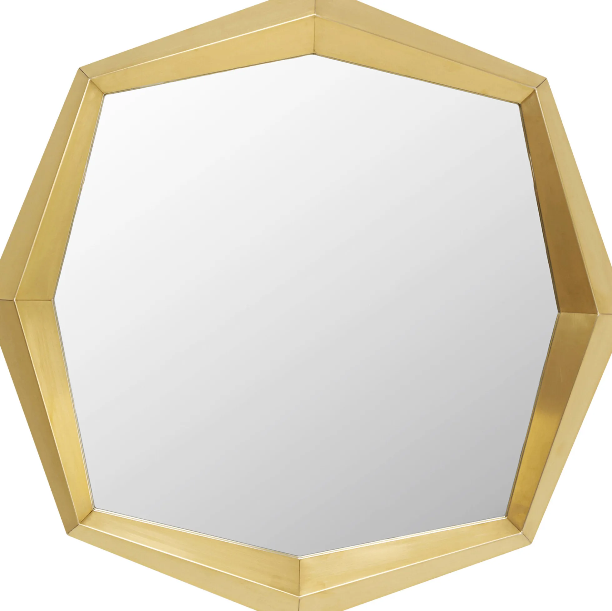 Lustro ścienne Octagon złote 80x80cm