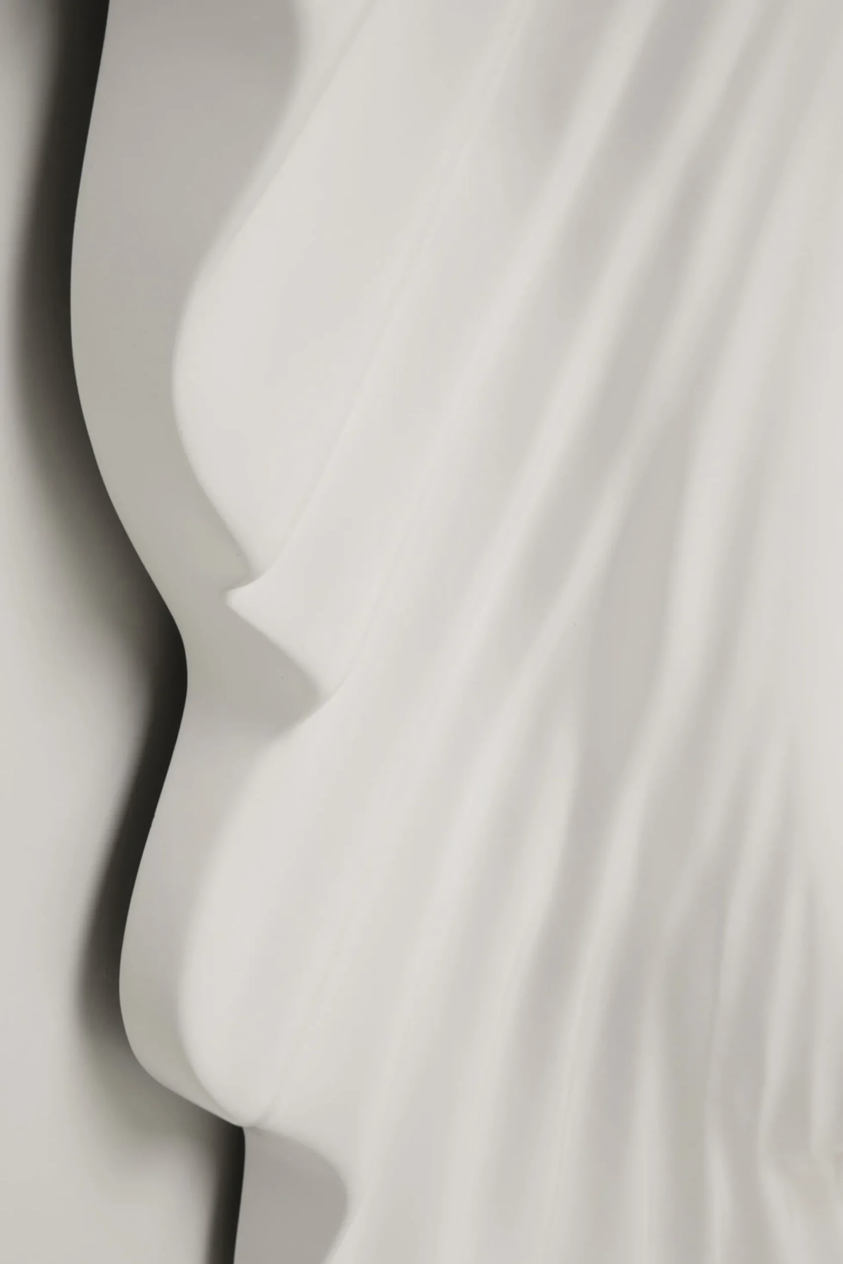 Lustro Ścienne Orecchio Białe 162x146cm