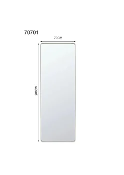 Lustro Curve greige 70x200cm