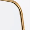 Lustro Simply Brass 50x160cm