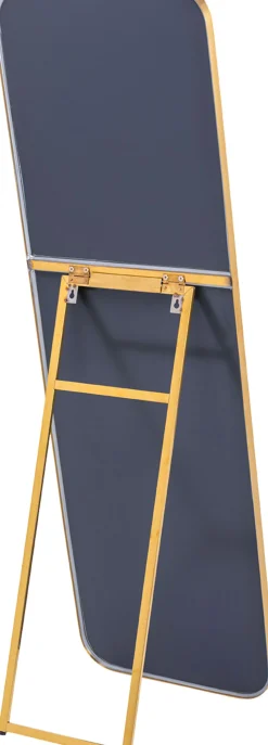 Lustro Simply Brass 50x160cm