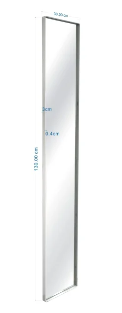 Lustro Starlet Beżowe 30x130cm