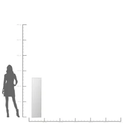 Lustro Starlet Beżowe 30x130cm
