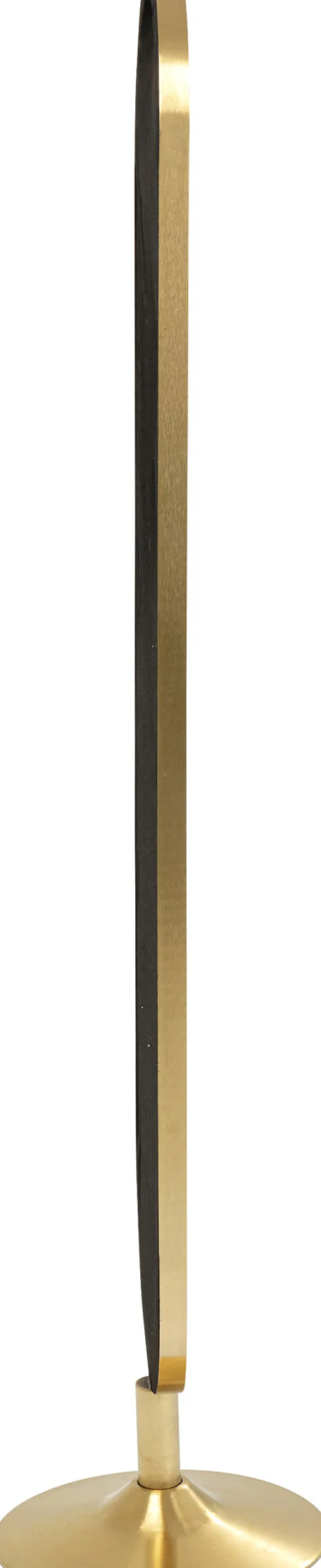 Lustro stojące Curve MO 40x170 cm mosiężne