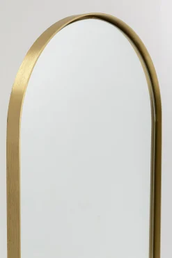 Lustro stojące Curve MO 40x170 cm mosiężne