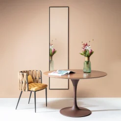 Lustro wiszące Bella 30x180 cm czarne