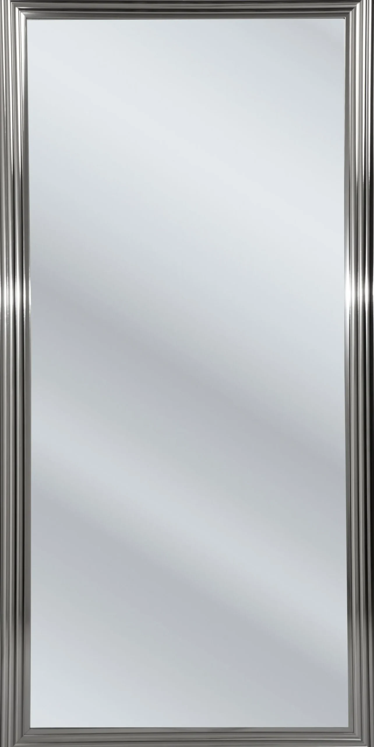 Lustro wiszące Frame 180x90 cm srebrne