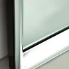 Lustro wiszące Soft Beauty 207x99 cm srebrne