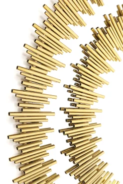 Lustro wiszące Solare Gold Ø132 cm złote