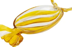 Misa dekoracyjna Candy żółta 35cm