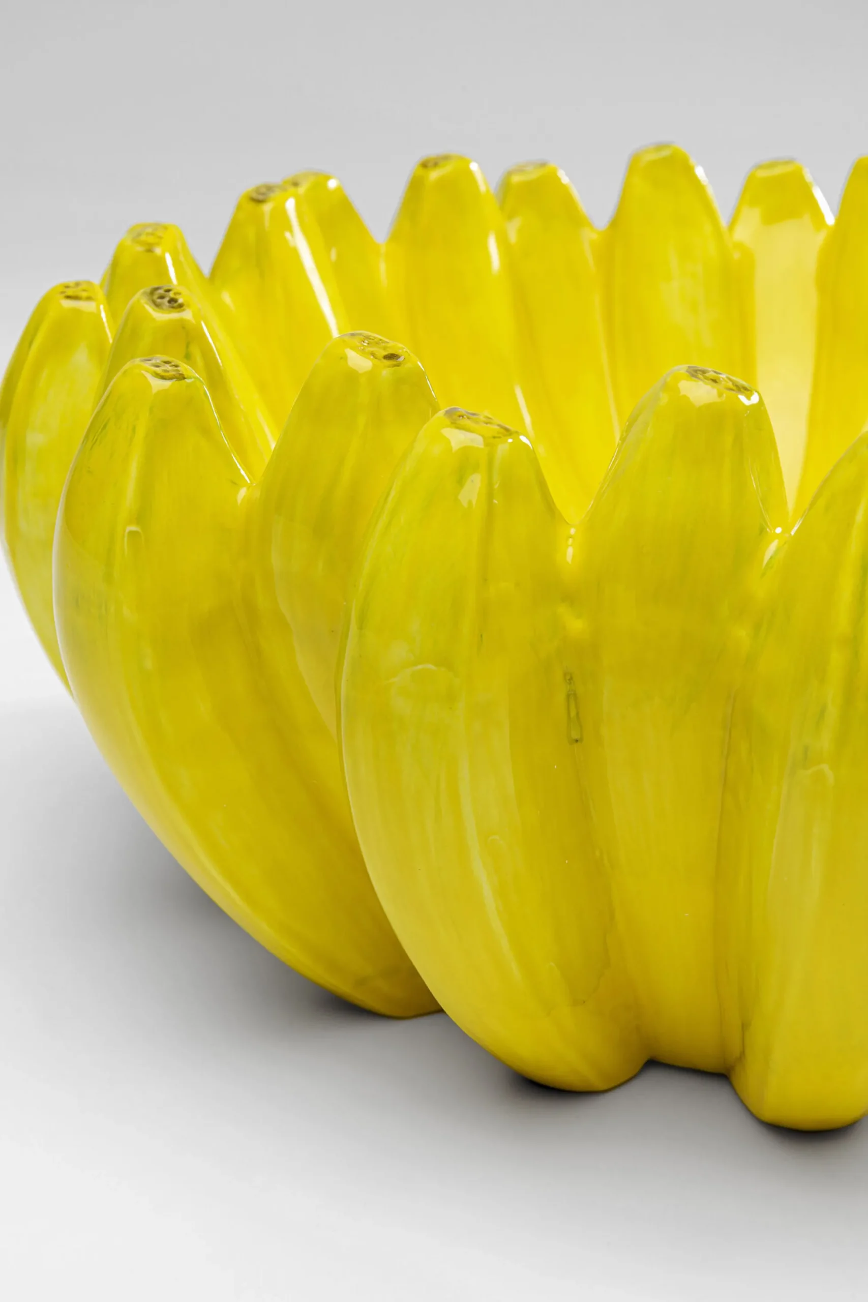 Misa dekoracyjna ceramiczna żółta banany Ø30 cm