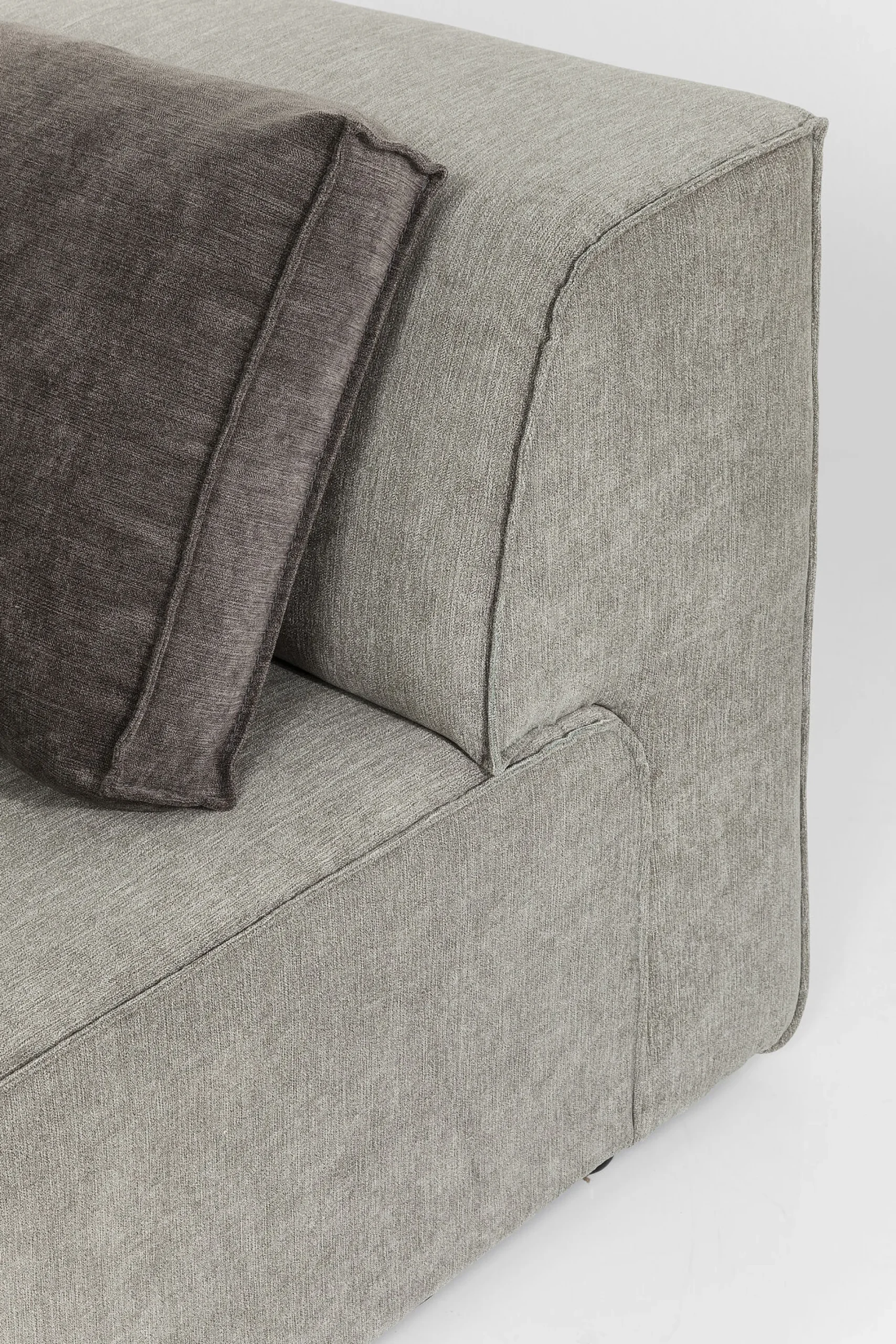 Narożnik Infinity Chenille 100x100 cm prawy szary