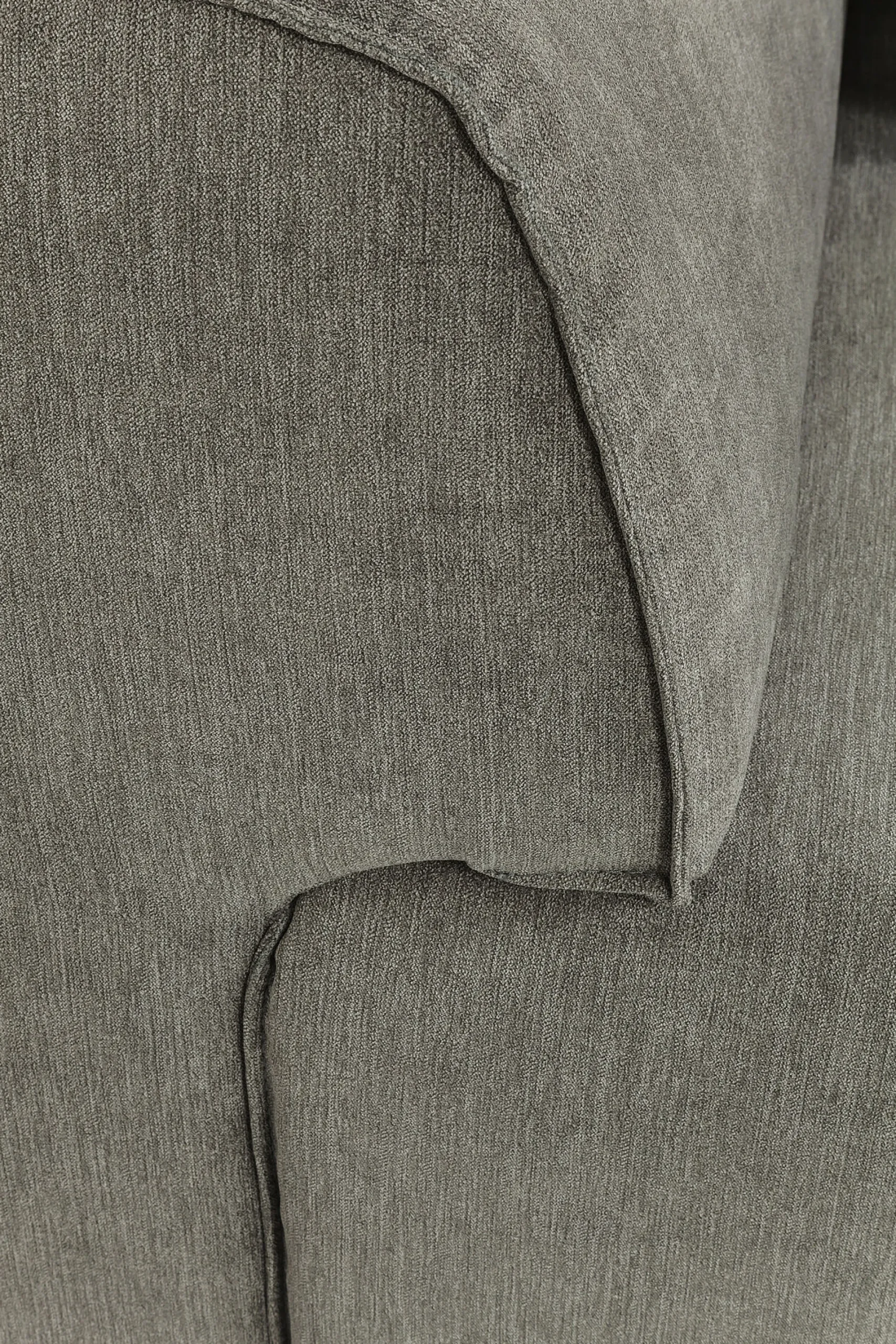 Narożnik Infinity Chenille 100x100 cm lewy szary