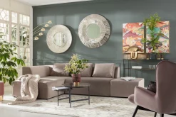 Narożnik Infinity Velvet 306x182 cm taupe lewy