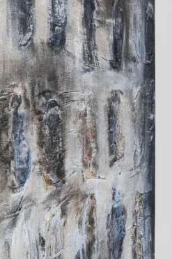 Obraz abstrakcyjny do salonu szary 90x120 cm