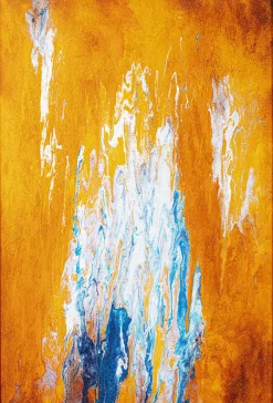 Obraz Artistas Pomarańczowy 80x120cm