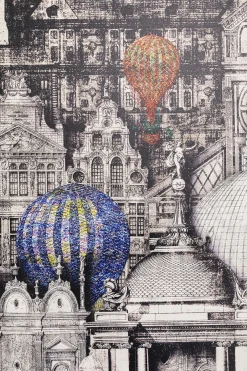 Obraz Balloons 110x174 cm kolorowy